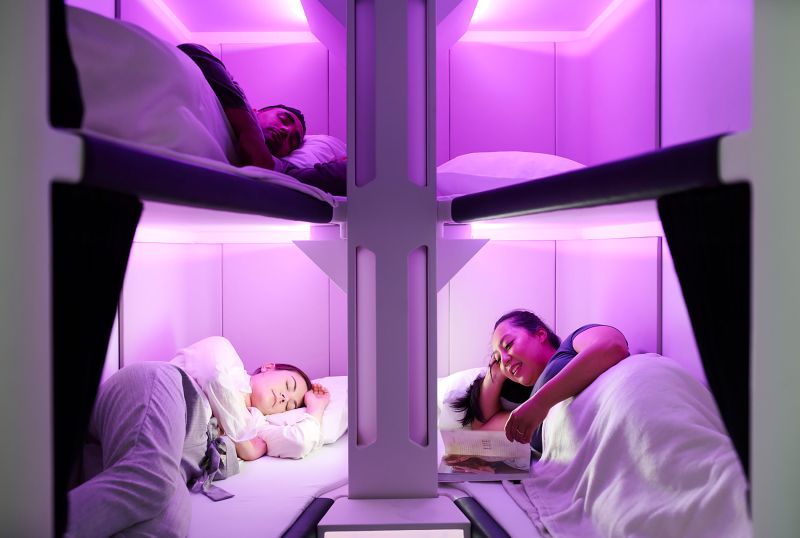 Financial system class airplane bunk beds get seal of approval as launch strikes nearer