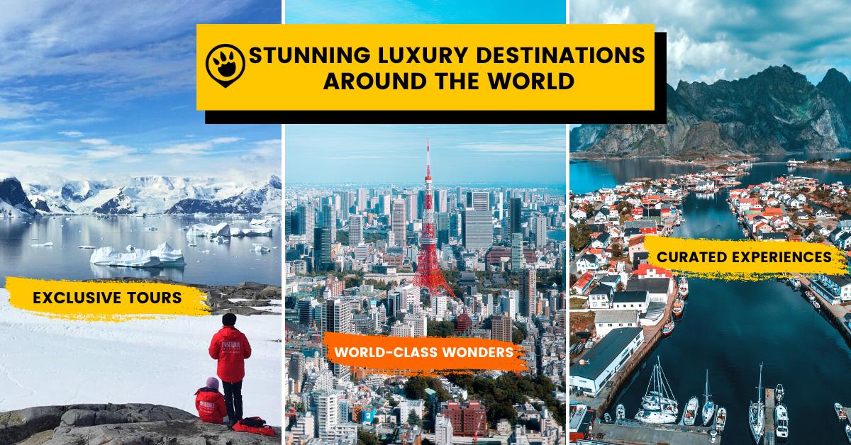 4 Beautiful Luxurious Journey Locations Across the World